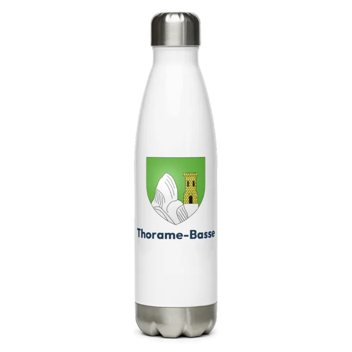 Gourde inox blason de Thorame-Basse
