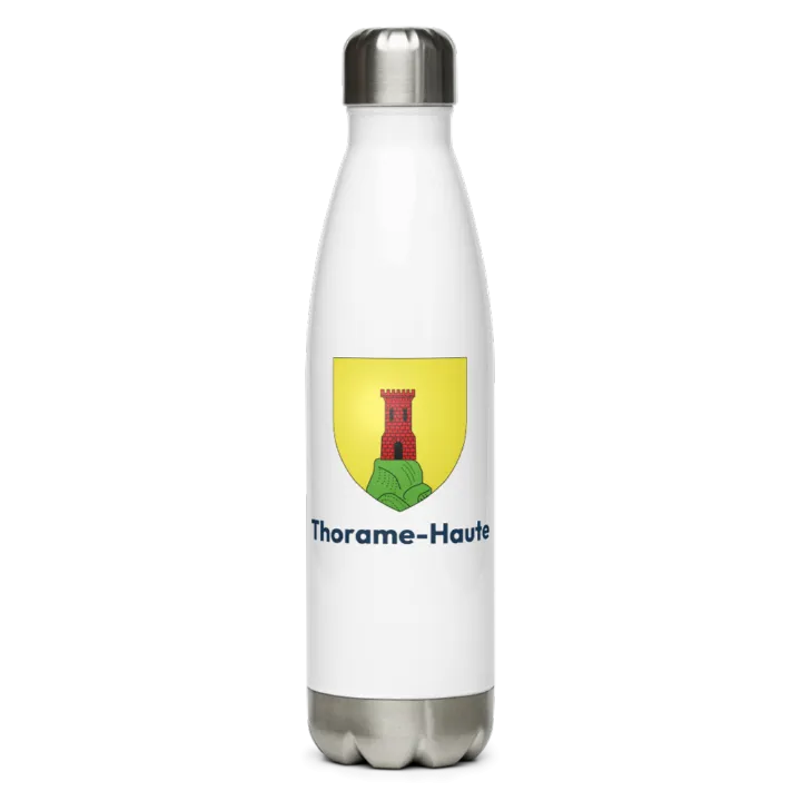 Gourde inox blason de Thorame-Haute