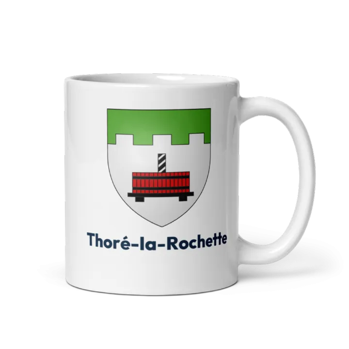 Mug blason de Thoré-la-Rochette