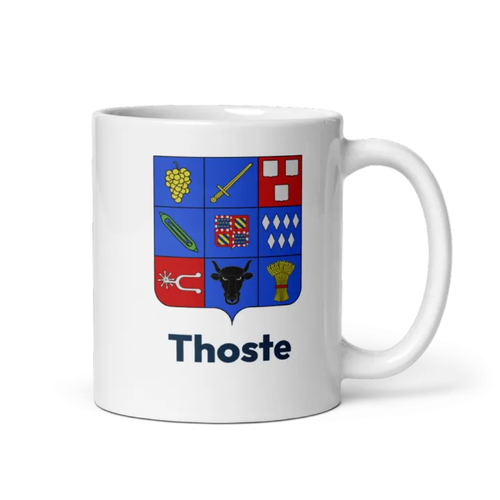 Mug blason de Thoste