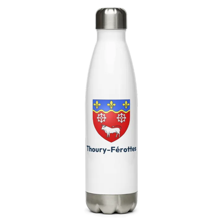 Gourde inox blason de Thoury-Férottes
