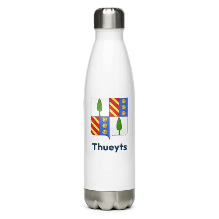 Gourde inox blason de Thueyts