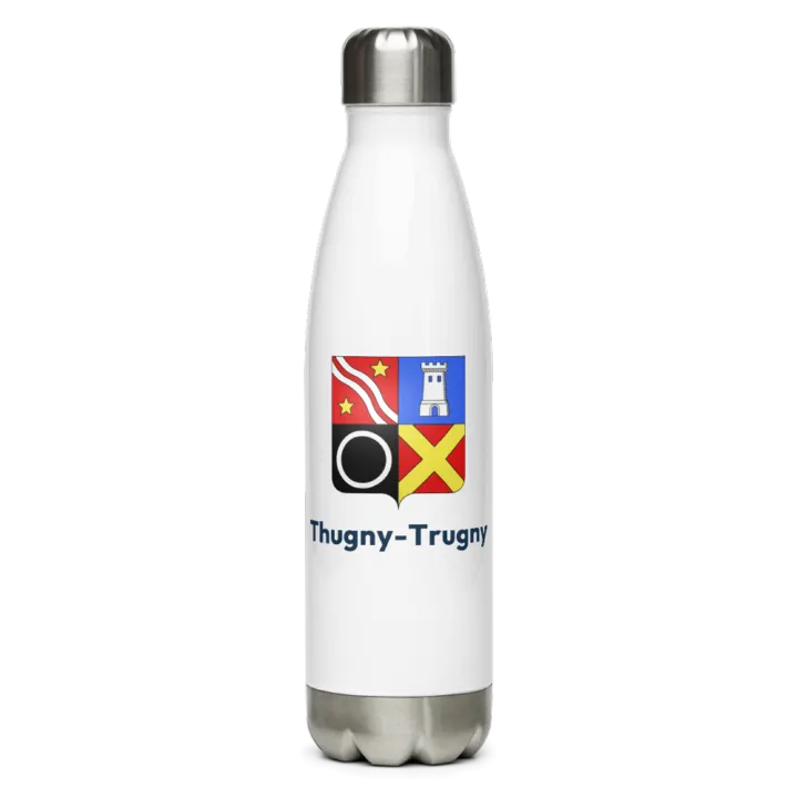 Gourde inox blason de Thugny-Trugny