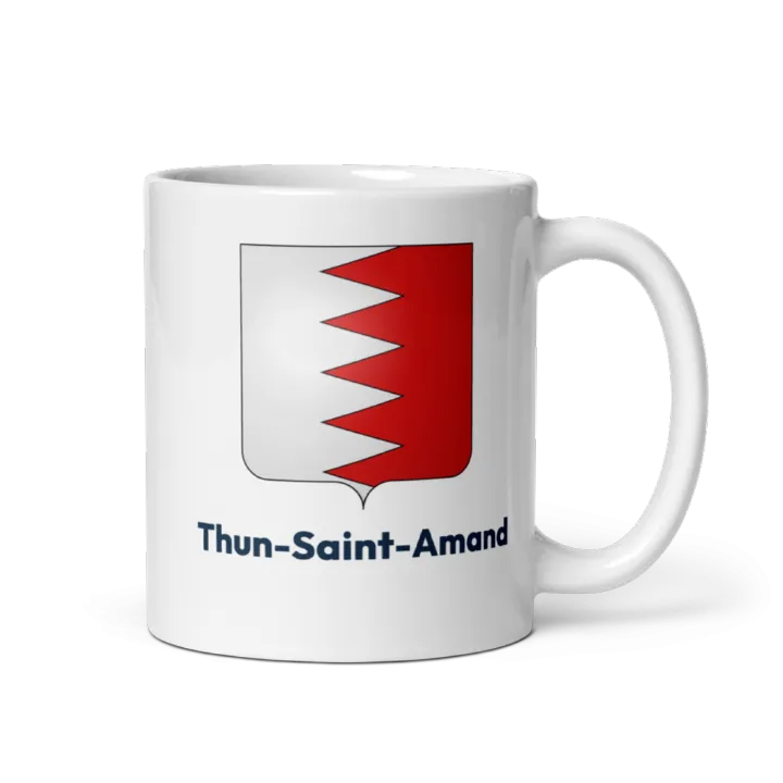 Mug blason de Thun-Saint-Amand