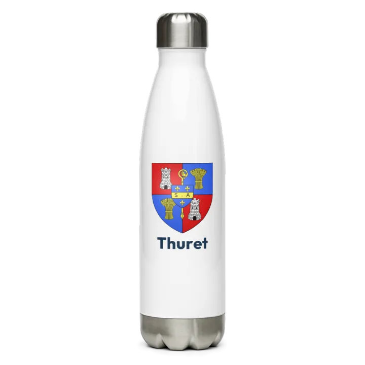 Gourde inox blason de Thuret