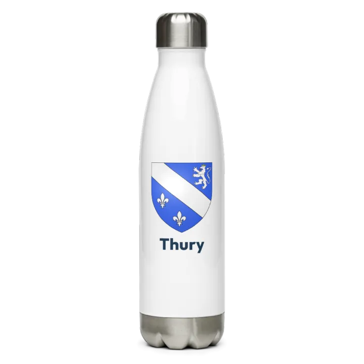 Gourde inox blason de Thury