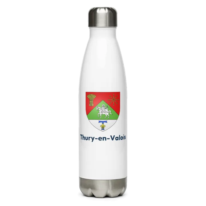Gourde inox blason de Thury-en-Valois