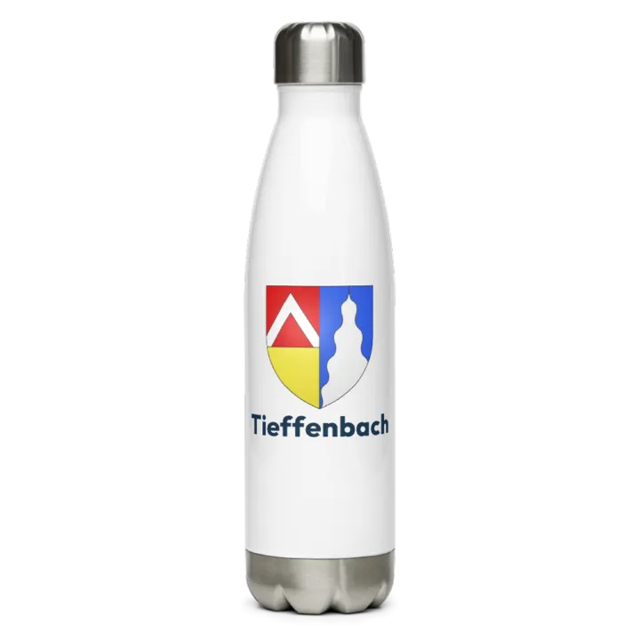 Gourde inox blason de Tieffenbach
