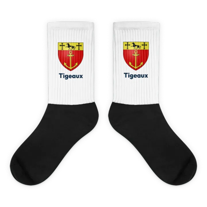 Chaussettes — blason de Tigeaux