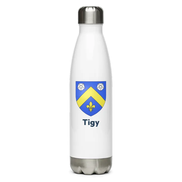 Gourde inox blason de Tigy
