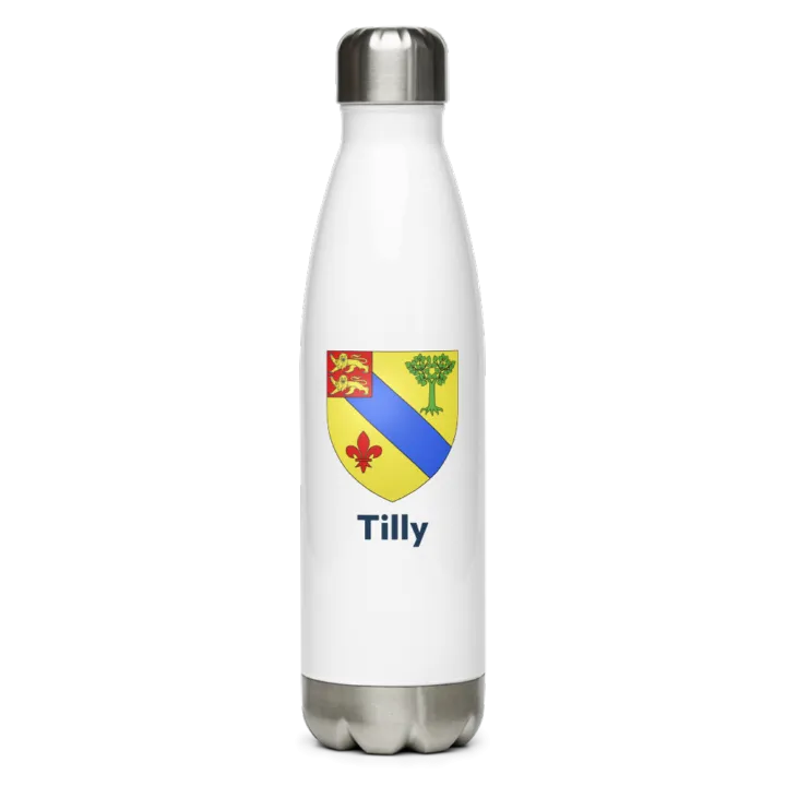 Gourde inox blason de Tilly