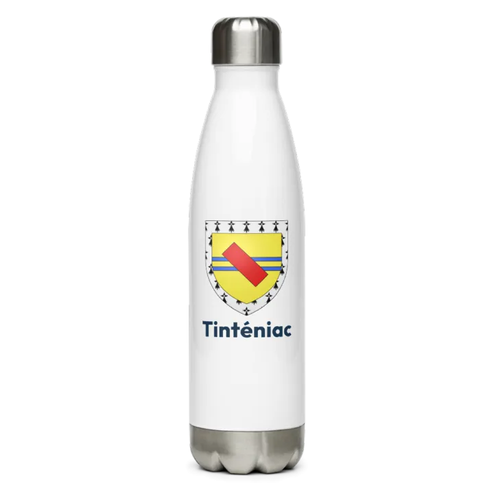 Gourde inox blason de Tinténiac