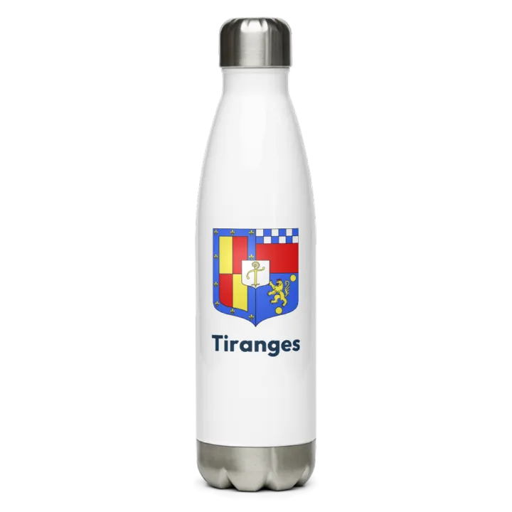 Gourde inox blason de Tiranges