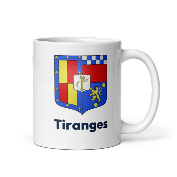 Mug blason de Tiranges