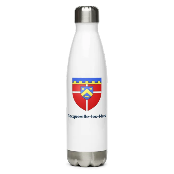Gourde inox blason de Tocqueville-les-Murs
