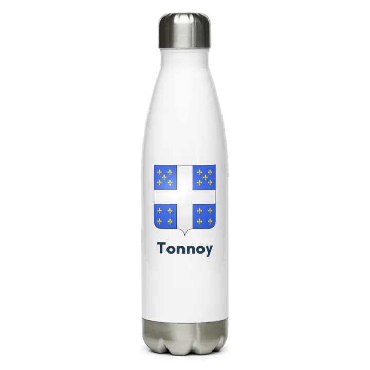 Gourde inox blason de Tonnoy