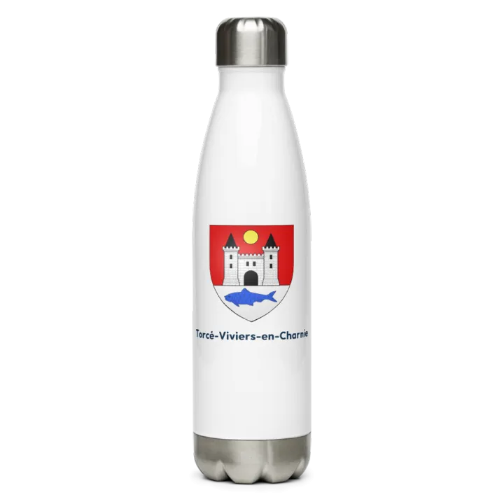 Gourde inox blason de Torcé-Viviers-en-Charnie