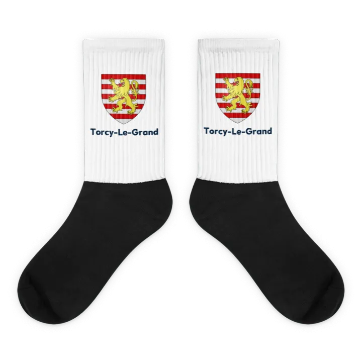 Chaussettes — blason de Torcy-le-Grand