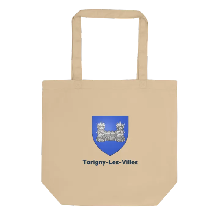 Tote bag coton bio — blason de Torigny-les-Villes
