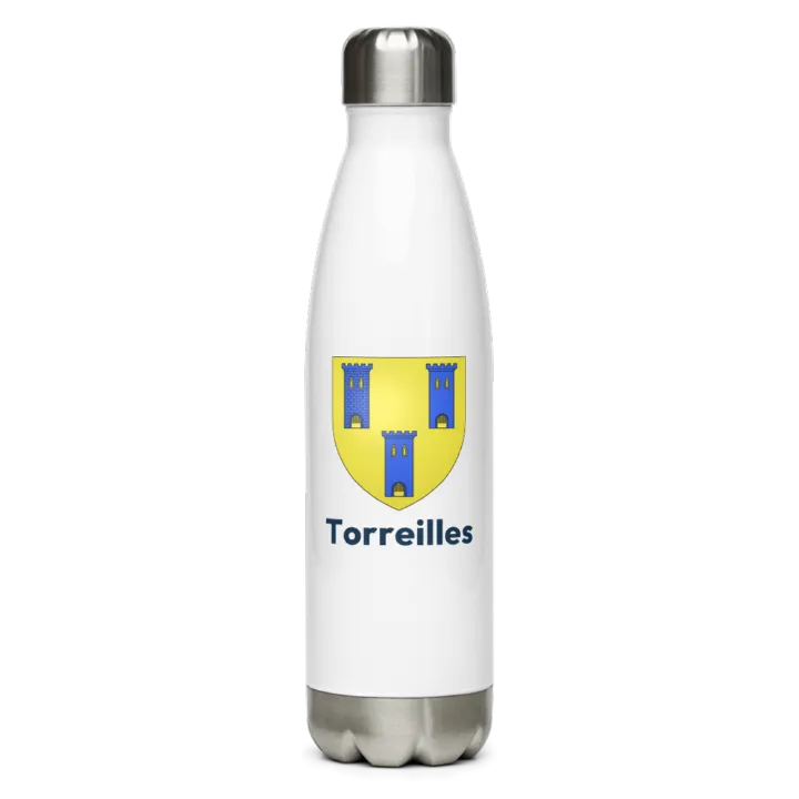 Gourde inox blason de Torreilles