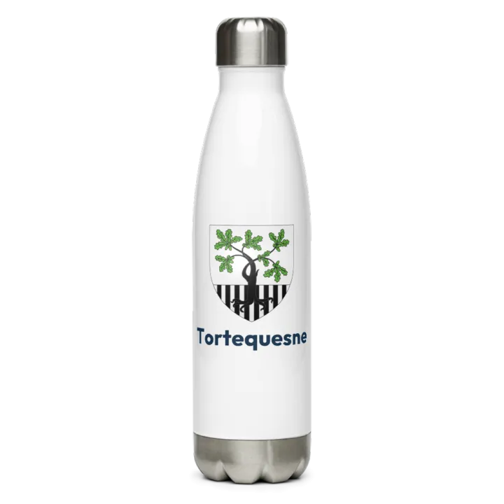 Gourde inox blason de Tortequesne