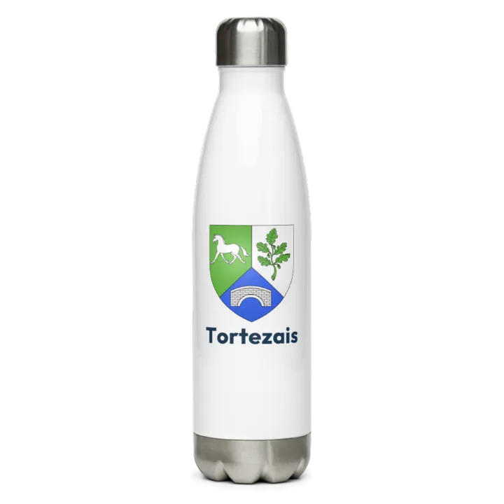 Gourde inox blason de Tortezais