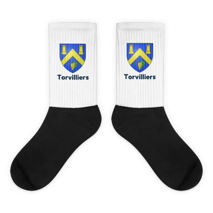 Chaussettes — blason de Torvilliers