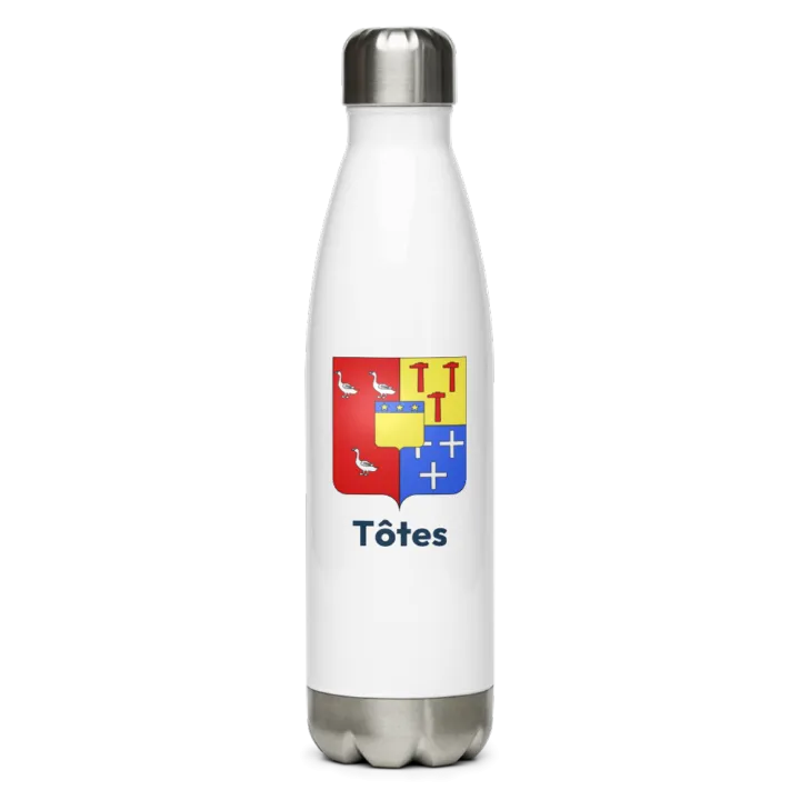 Gourde inox blason de Tôtes