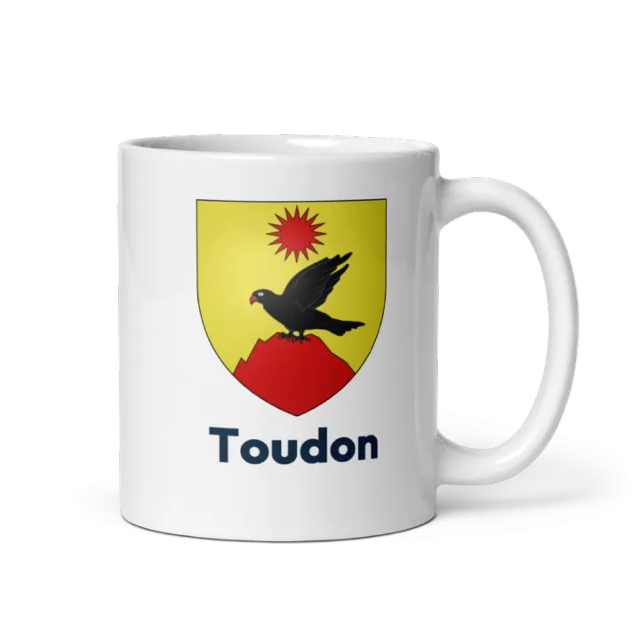 Mug blason de Toudon