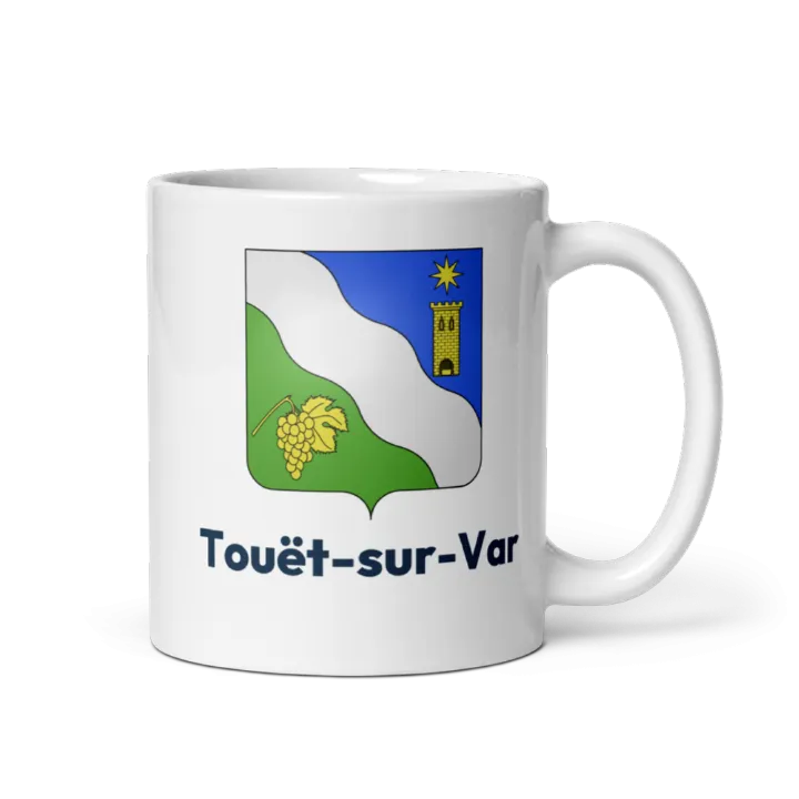 Mug blason de Touët-sur-Var