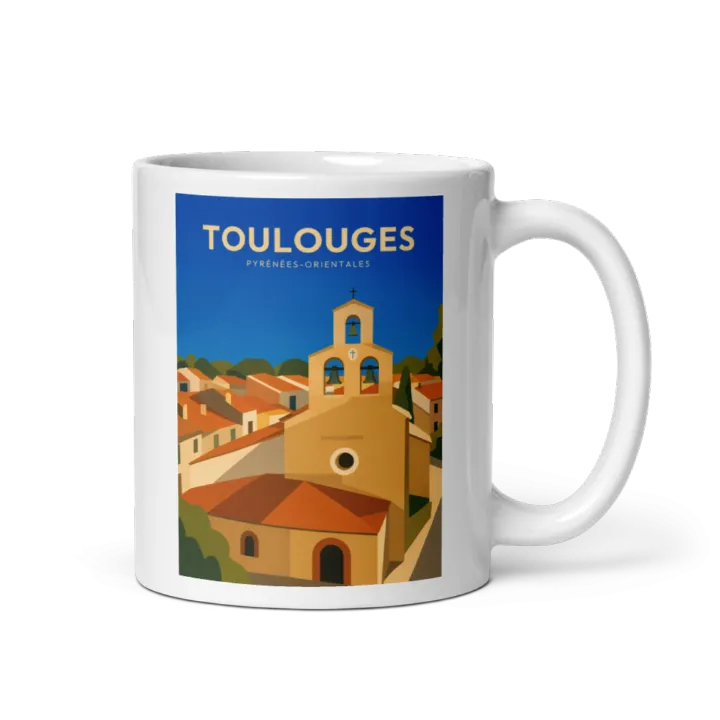 Mug — L'église de Toulouges