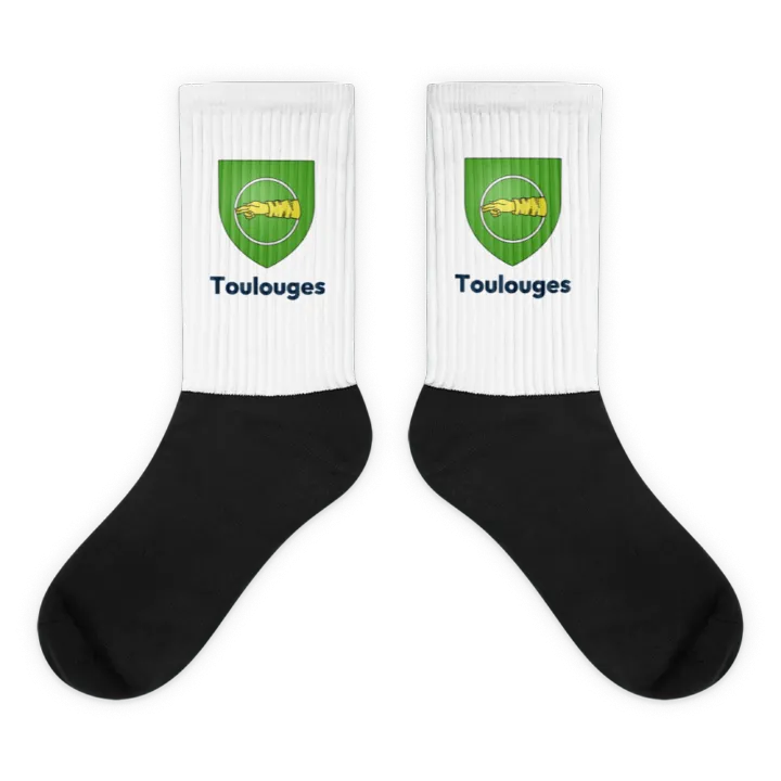 Chaussettes — blason de Toulouges