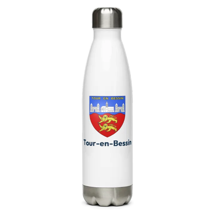 Gourde inox blason de Tour-en-Bessin
