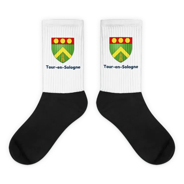 Chaussettes — blason de Tour-en-Sologne