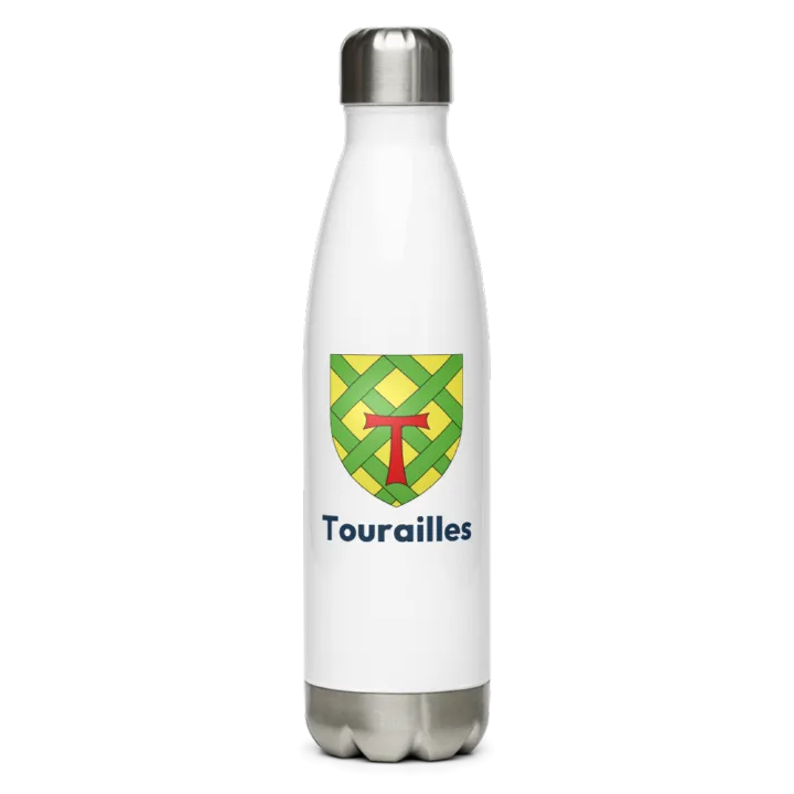Gourde inox blason de Tourailles
