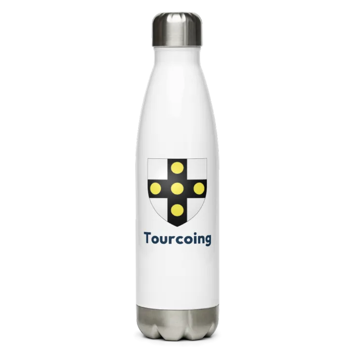 Gourde inox blason de Tourcoing