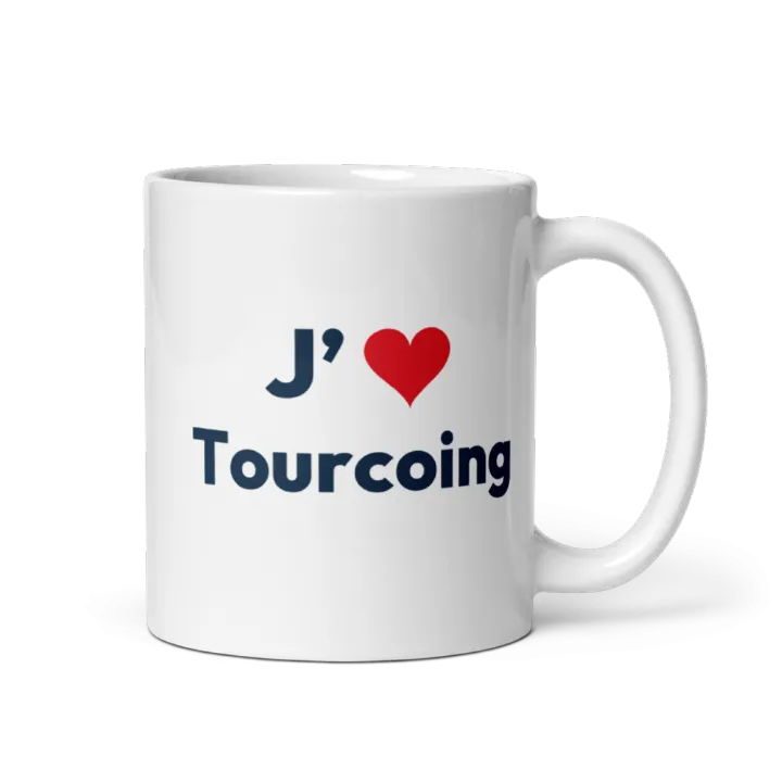 Mug « J’❤ Tourcoing »