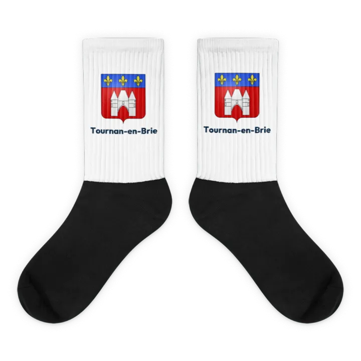Chaussettes — blason de Tournan-en-Brie