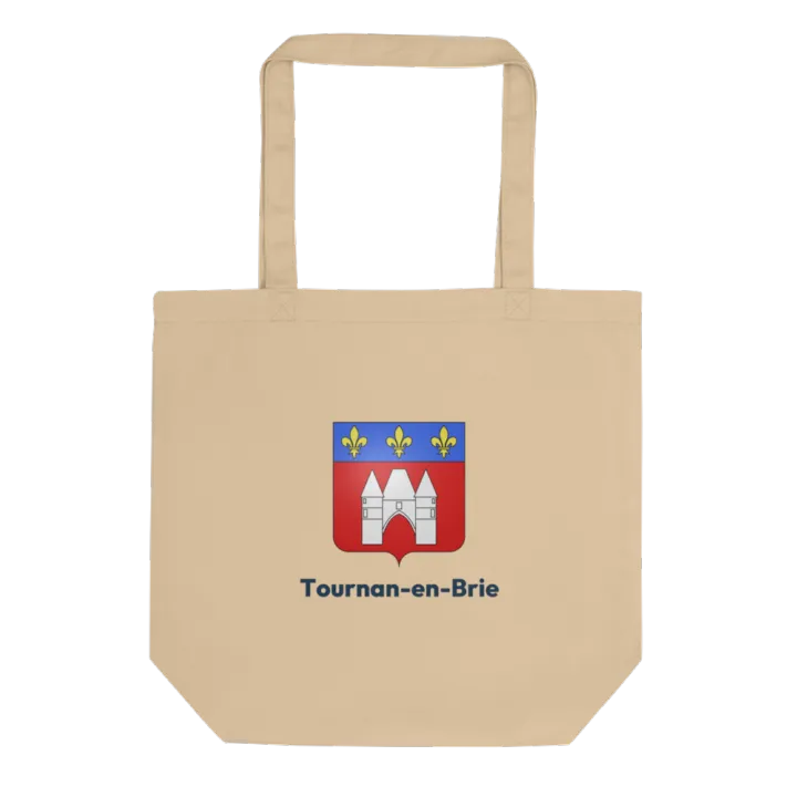 Tote bag coton bio — blason de Tournan-en-Brie