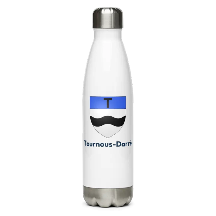 Gourde inox blason de Tournous-Darré