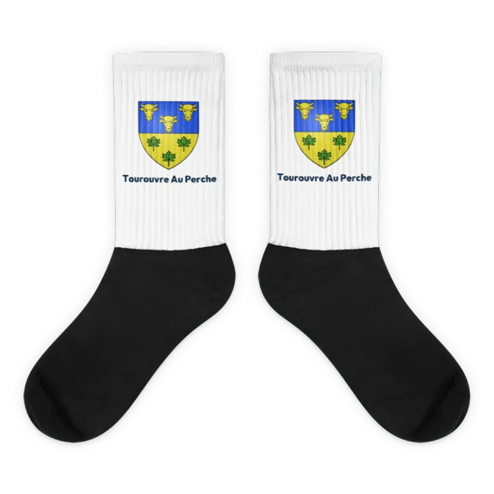 Chaussettes — blason de Tourouvre au Perche