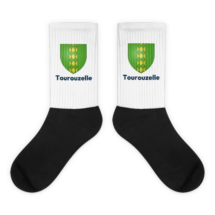 Chaussettes — blason de Tourouzelle