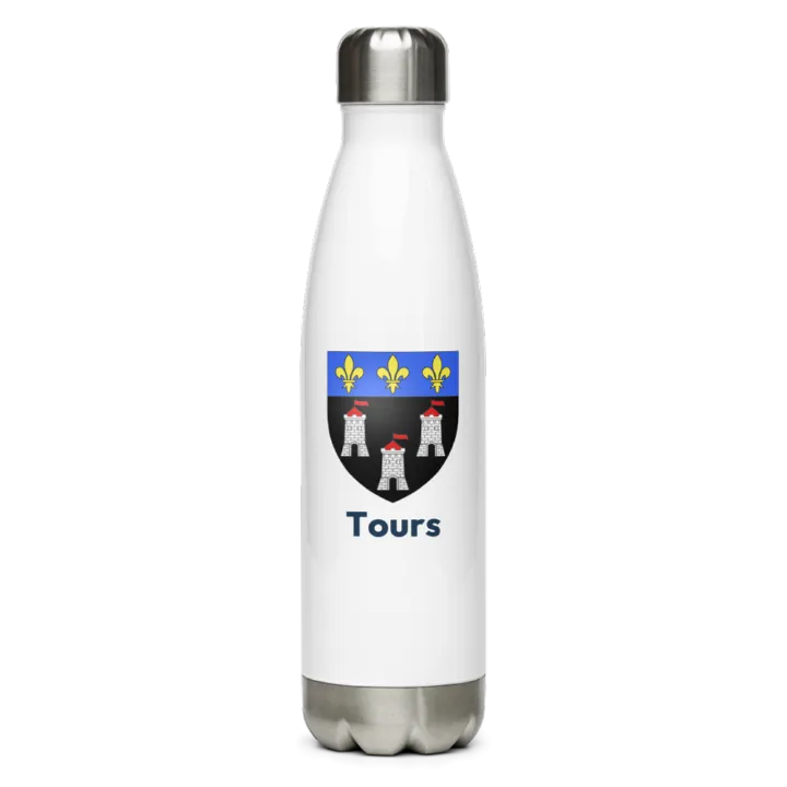 Gourde inox blason de Tours