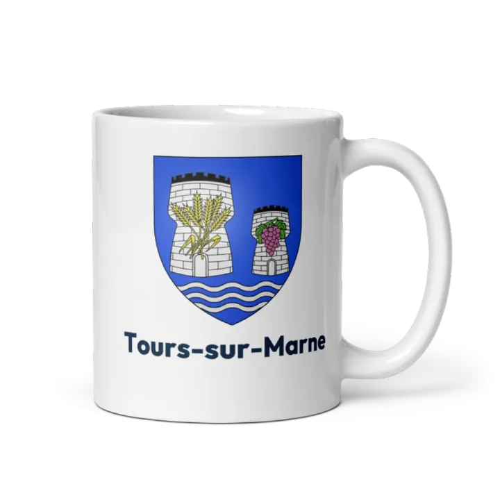 Mug blason de Tours-sur-Marne