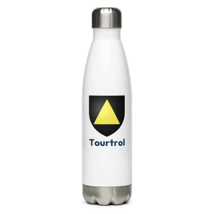 Gourde inox blason de Tourtrol
