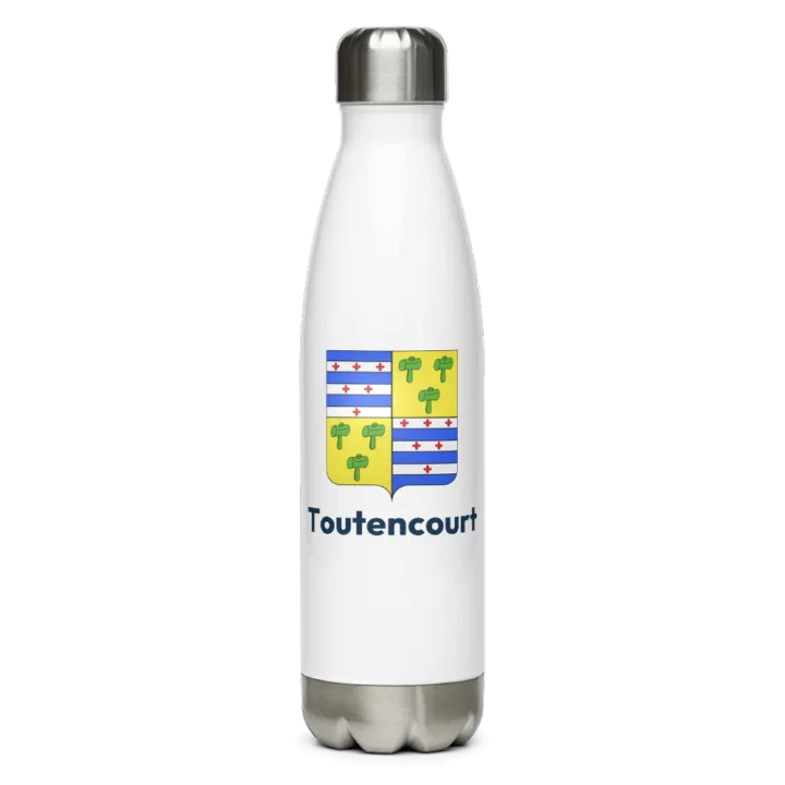 Gourde inox blason de Toutencourt