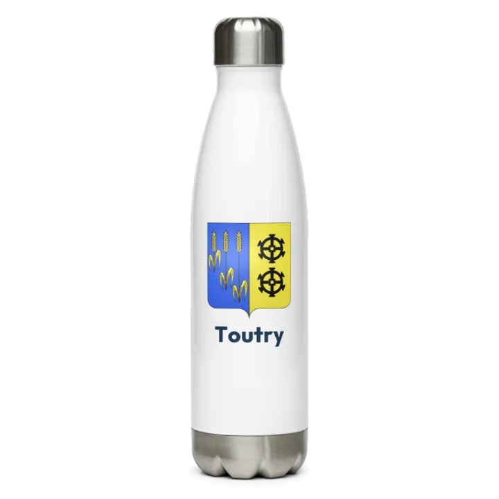 Gourde inox blason de Toutry