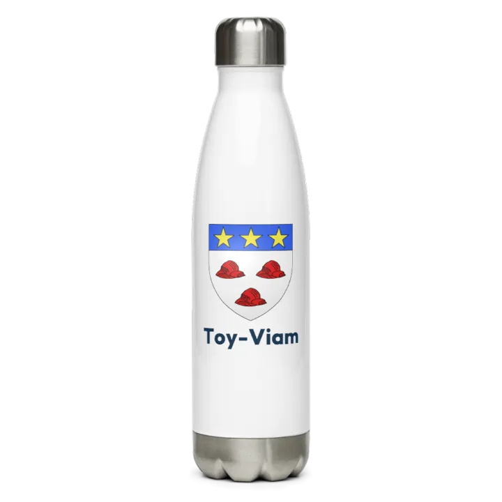 Gourde inox blason de Toy-Viam