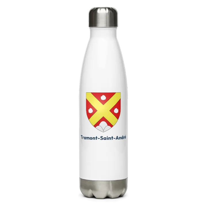 Gourde inox blason de Tramont-Saint-André