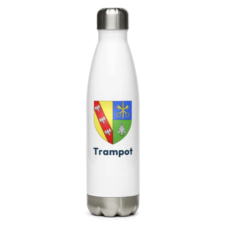 Gourde inox blason de Trampot